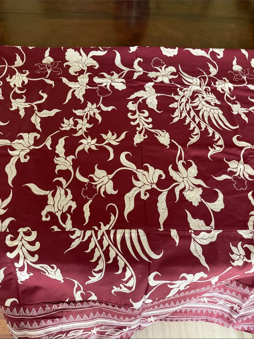 Handprint new tablecloth